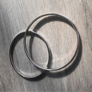Silver Bangle Bracelets